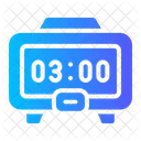 Digital Clock Time Alarm Icon