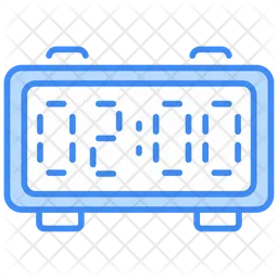 Digital clock  Icon