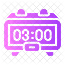 Digital Clock Alarm Clock Timer Icon