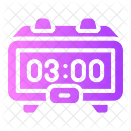 Digital clock  Icon