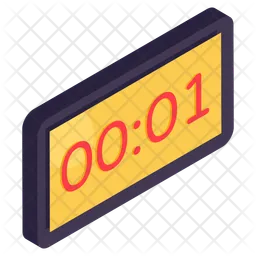 Digital Clock  Icon