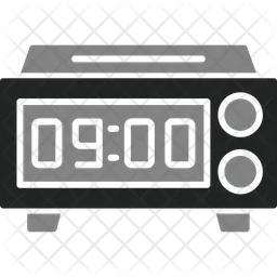 Digital clock  Icon