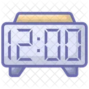 Digital Clock Alarm Clock Bedside Clock Icon