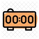 New Year Digital Clock Icon