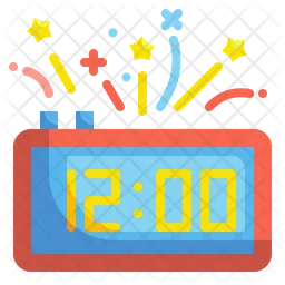 Digital Clock  Icon