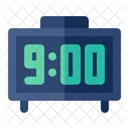 Digital clock  Icon