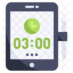 Digital clock  Icon