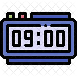 Digital Clock  Icon