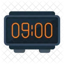 Digital Clock Clock Time Icon