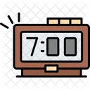 Digital Clock Alarm Clock Icon