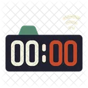 Digital Clock Number Time Icon