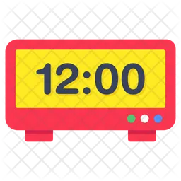 Digital Clock  Icon