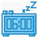 Digital Clock Sleep Digital Clock Alarm Clock Icon