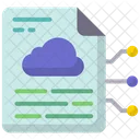 Digital Cloud  Icon
