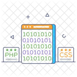 Digital Coding  Icon