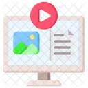 Digital Content Video Image Icon