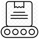 Box Conveyor Distribution Icon