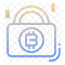 Digital Cryptocurrency Protection Icon