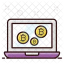 Digital Currencies Bitcoin Cryptocurrency Icône