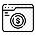 Digital Currency Money Dollar Icon