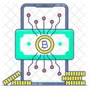Digital Currency Bitcoin Cryptocurrency Icon
