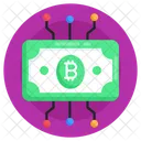 Digital Money Digital Currency Money Network Icon