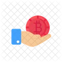 Digital Currency Care  Icon
