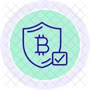 Digital Currency Line Icon Icon