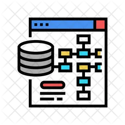Digital Database Processing  Icon