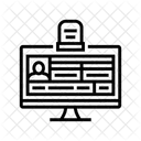 Digital Death Record Icon