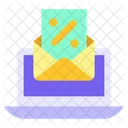 Digital discount  Icon