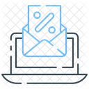 Digital discount  Icon