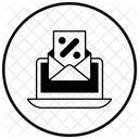 Digital discount  Icon