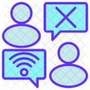 Digital Divide Communication Information Icon