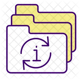 Digital documents update process  Icon