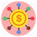 Digital Dollar Digital Currency Digital Money Icon