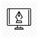 Digital drawing  Icon