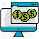 Digital Earning Online Icon