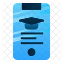 Online Learning Course Digital Icon