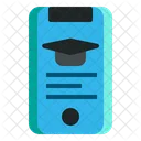 Online Learning Course Digital Icon