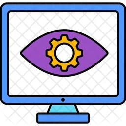 Digitales Auge  Symbol