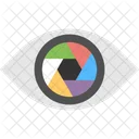 Digital Eye Camera Icon