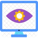 Digital eye  Icon