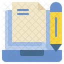Digital File Folder  Icon