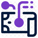 Digital financial  Icon