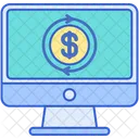 Digital Financial Transactions Icon