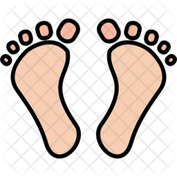 Digital footprint  Icon