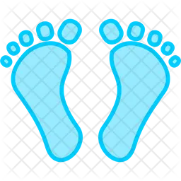 Digital footprint  Icon