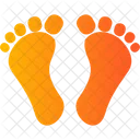 Digital footprint  Icon