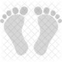 Digital Footprint Icon